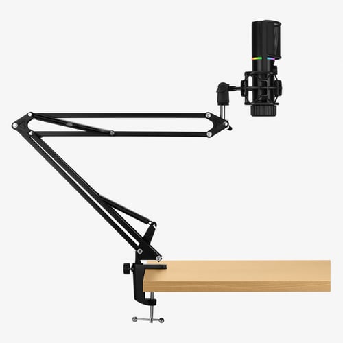 Micrófono Alámbrica Streamplify / 4251442506377 / Mic Arm / 3.5mm / 500mA / 680 Ohmios / Con Brazo De Montaje Color Negro