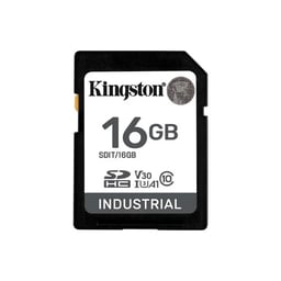 Memoria Flash SD KINGSTON INDUSTRIAL 16GB UHS-I Clase 10 SDIT/16GB