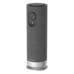 Cámara de Videoconferencia Portátil Hikvision DS-UVC-X12 de 2MPX/4 Micrófonos/Altavoz 5W/Conexión USB/Control Remoto/Plug and Play/Movimiento PTZ