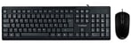 Kit Teclado y Mouse Acteck AC-928984 Alambrico/ USB/ Color Negro