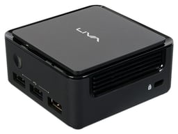 Mini PC ECS LIVA Q3D/Intel Celeron N5100/4GB DDR4 RAM/64GB SSD/Sin Sistema Operativo/95-671-QB3A42