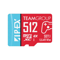 Memoria MicroSDXC 512GB Teamgroup TAPMSDE512GIV30A102/800MB/S Lectura/700MB/S Escritura