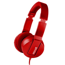 Diadema Audifonos Alambricos Maxell 348303 / 3.5MM / Rojo / MM400MAX691