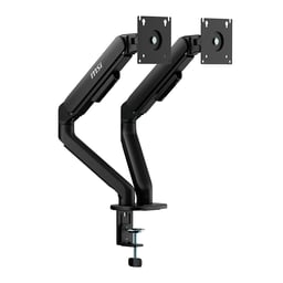 Soporte de Escritorio para 2 Monitores 17-32" MSI MAG MT101DG Articulado Negro