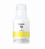Botella de Tinta Canon GI-16 Amarillo 70ML Para GX6010, GX7010, 4420C001AA