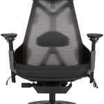 Silla Gamer Asus SL400 Rog Destrier/BK/WW / Color Negro / 120Kg / Ergonómica / Con Reposabrazos / 360 Grados / Panel Acústico / Marco De Aluminio / Malla Transpirable
