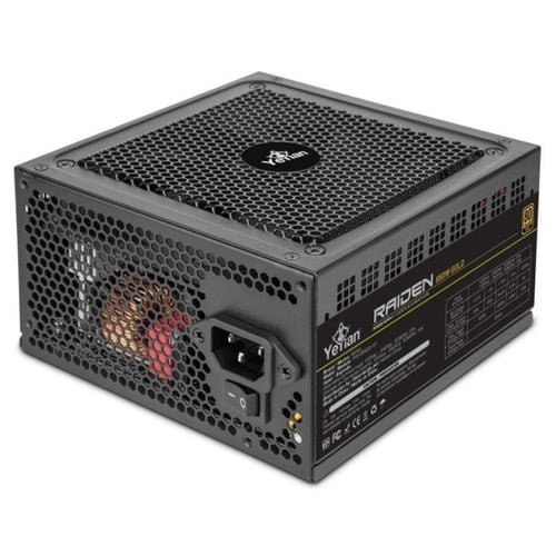 Fuente de Poder 650W Yeyian Raiden YFG-65002-01/ 80 Plus Gold/ ATX 2.0/ 140MM