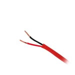 Bobina de 152 metros de alambre,18 AWG, 2 conductores, tipo FPL, de color rojo para aplicaciones en sistemas de detección de incendio y sistemas de evacuación, 4106-5504/500