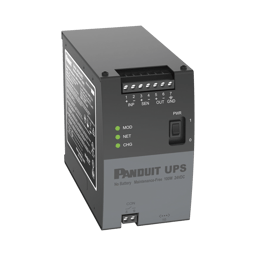No Break Panduit UPS00100DC, 100W, 24 VCD de Entrada, Riel Din Estandar de 35MM, Temperatura de Operacion de -40 a 60 ºC