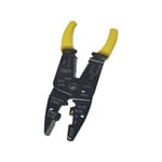 Pinza Cortacables/Pelacables Epcom / EP204B / 10 A 22 AWG / Con Plegador De Conectores