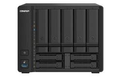 Servidor NAS Qnap TS-932PX-4G-US de 9 Bahías/4GB RAM/Procesador AnnapurnaLabs/1.7GHz/2 Puertos 2.5GbE/2 Puertos SFP Plus 10Giga/No Incluye Discos Duros