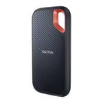 Unidad de Estado Solido Externo 4TB Sandisk Extreme 2.5" USB 3.2 Velocidad de Lectura 1050 MB/S Uso Rudo, SDSSDE61-4T00-G25