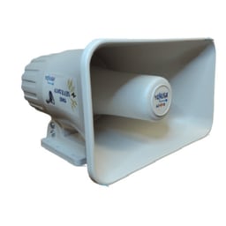 Sirena Para Alerta Sismica Yonusa ALS-V1 Sirena Con Audio Oficial Del Sistema De Alerta Sismico Mexicano / 120DB / Blanco