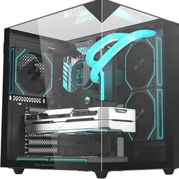 Gabinete Balam Rush Tank Majestic 6600 / Mid Tower / Con Ventana / Sin Fuente / USB 3.0 / ARGB / 3 Ventiladores / Panel De Cristal / Negro / ATX / BR-941525