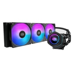 Enfriamiento Liquido Cooler Master Masterliquid Serie Core Nex 360 / Intel Y AMD / 3X120MM / 1750RPM / Negro / MLX-D36M-A18PA-R1
