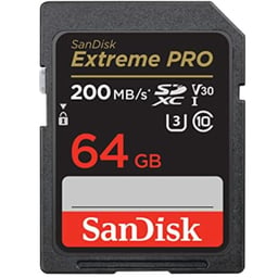 Memoria SDXC 64GB Sandisk Extreme Pro SDSDXXU-064G-GN4IN / UHS-I / Clase 10