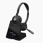 Diadema Auricular con Microfono Profesional Jabra Engage 75 Stereo con Base, 9559-583-125