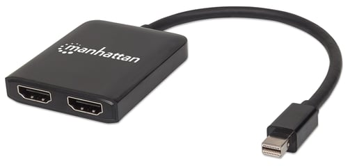 Divisor de video Manhattan 152723 mini displayport macho A 2XHDMI hembras 4k/30HZ videowall