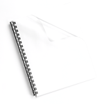 Paquete con 25 Piezas Cubierta Fellowes 52043 Para Eng Carta Transparente