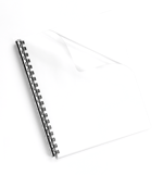Paquete con 25 Piezas Cubierta Fellowes 52043 Para Eng Carta Transparente