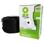 Bobina Brobotix exterior, cat6, CCA, 100m, negro, 176122