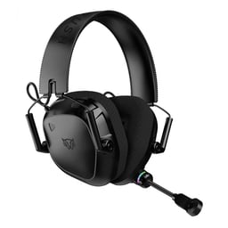 Diadema Audifonos C/Microfono Inalambricos Balam Rush Gamer Pilot Pro HS80 / Bluetooth 5.3 / USB / Negro / BR-938587