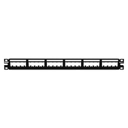 Patch Panel Modular Sin Conectores Panduit UICMPP24BLY de 24 Puertos/1UR/Ultimate ID/Plano/Sin Blindaje
