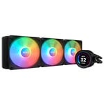 Enfriamiento Liquido NZXT Kraken 360 RL-KR36E-B1/ 3X120MM/ 500-1800RPM/ RGB/ Negro