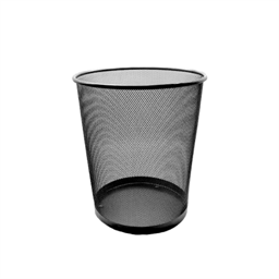 Cesto de Basura de Malla Nextep NE-165R Redondo 16L Color Negro