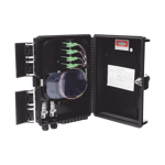 Cierre de Empalme Fiberhome P/ 24 Fusiones, C/16 Acopladores SC,APC y Splitter 1X16,IP65, GFS-16G