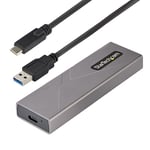 Gabinete Externo USB-C 10GBPS a NVME M.2 o SSD M.2 SATA sin Herramientas para SSD M.2 NGFF PCIE/ SATA Startech M2-USB-C-NVME-SATA