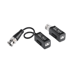 Kit de Transceptores (Baluns) Con Terminales Tipo Tornillo Epcom TT-101-F-TURBO-S 4K, Cable Flexible Coaxial Blindado, Coaxitron/ Audio Por Coaxitron/ Menu OSD/ Conector 100% Cobre/ Calidad Premium
