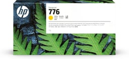 Cartucho de Tinta HP 1XB08A 776 Amarillo Original, 1L