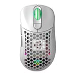 Mouse Inalambrico Gamer VSG Aquila Fly VG-WM551-WHT-GLO Optico RGB 16,000DPI Blanco Brillante