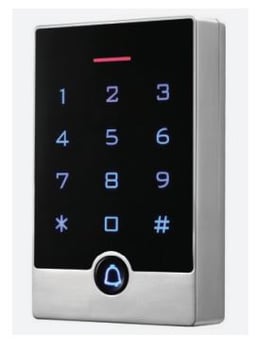 Lector/ Controlador Autonomo de RFID con Teclado Touch Mifare T15MF 13.56 MHZ