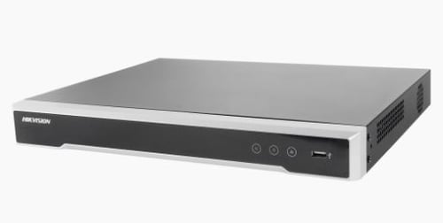 NVR 32 Canales 12MP(4K) Hikvision DS-7632NI-I2/16P 16 Puertos POE+/ Soporta Camaras con Acusense/ Hik-Connect/ 2 Bahias de Disco Duro/ Switch POE 300 MTS/ HDMI en 4K/ Soporta Pos