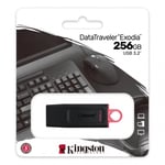Memoria USB 3.2 256GB Kingston DTX/ 256GB Datatraveler Exodia Negro/ Rosa