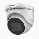 Camara Turret Turbohd Hikvision DS-2CE76H0T-ITMF(C) 5MP/ Lente 2.8 MM/ 30 MTS IR Exir/ IP67/ Metal/ 4 en 1/ DWDR