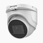 Camara Turret Turbohd Hikvision DS-2CE76H0T-ITMF(C) 5MP/ Lente 2.8 MM/ 30 MTS IR Exir/ IP67/ Metal/ 4 en 1/ DWDR