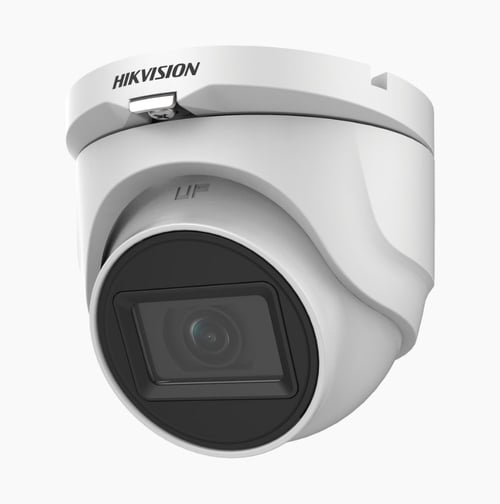 Camara Turret Turbohd Hikvision DS-2CE76H0T-ITMF(C) 5MP/ Lente 2.8 MM/ 30 MTS IR Exir/ IP67/ Metal/ 4 en 1/ DWDR