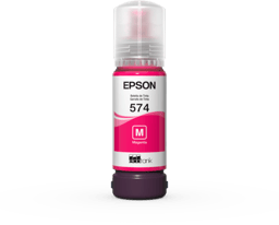 Botella de Tinta Epson T574 Magenta, 70ML, 7.300 Paginas, T574320-AL