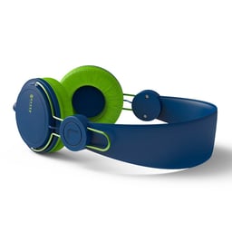 Diadema Audífono con Micrófono Naceb Technology NA-0313A 3.5MM Color Azul/ Verde