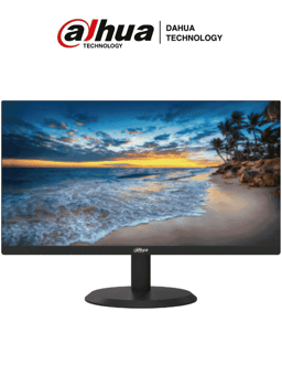 Monitor 22" Dahua DHI-LM22-H200 LED Plana Ultra Delgado/ Full HD/ 60HZ/ 6.5MS/ Visualizacion de 178 Grados/ Altavoces Integrados/ VGA/ HDMI/ Negro