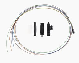 Kit Fan-Out Panduit de 6 Fibras para Convertir de 250 a 900 Micras,1M, FO6CB