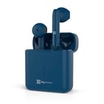 Audifonos Intrauriculares con Microfono Inalambricos Klip Xtreme Twintouch KTE-010BL Bluetooth USB-C Azul