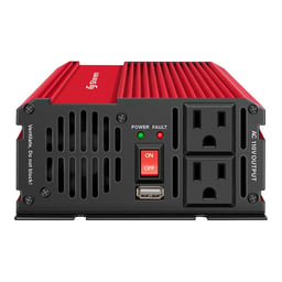Inversor De Corriente 1500W Steren INV-1500 / Entrada 11-14V / Salida 110V