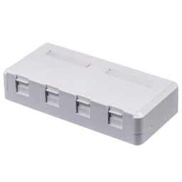 Caja de pared LINKEDPRO de 4 puertos sin jack, LP-WP-07B