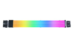 Cable Extensor Lian Li PW8-1W de 34 cm/para Tarjeta de Video/8 Pines/ARGB/Negro