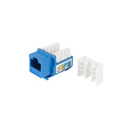 Conector jack 110 Keystone Categoría 5E azul LP-KJ-505-BU