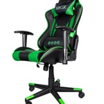 Silla Gamer Xbox By Techzone Essential SX-00G2 Verde/Negro